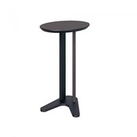 Mesa Lateral em MDF 60 cm Preto Fosco TB604PF Dalla Costa