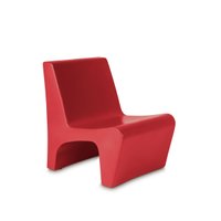 Poltrona Tramontina Berta em Polietileno Vermelho