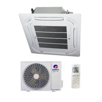 Ar Condicionado Split Cassete 4 Vias - Inverter R-32 - Gree - G-prime Compact - 24.000 BTUs - Frio - 220V Monofásico