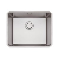 Cuba de Embutir Quadrum 50 Tramontina 50x40x20 cm em Aço Inox Acetinado Outlet