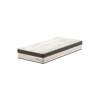 Colchão Solteiro Diamond Euro Molas Ensacadas (26x88x188) Bege e Marrom