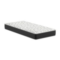 Colchão Solteiro Hortensia D33 (20x88x188) Preto e Branco