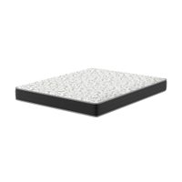 Colchão Queen Hortensia D33 (20x158x198) Preto e Branco