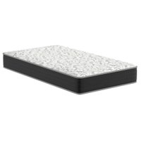 Colchão Solteiro King Hortensia D33 (24x108x198) Preto e Branco