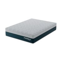 Colchão Casal York Molas Ensacadas (24x138x188) Azul e Branco