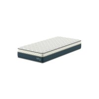 Colchão Solteiro Safira Molas Ensacadas (26x88x188) Azul e Branco