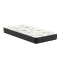 Colchão Solteiro Jade D28 (20x88x188) Preto e Branco