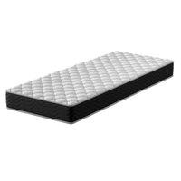 Colchão Solteiro Howie Misto D45 (17x78x188) Preto e Branco