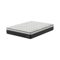 Colchão Casal Amarilis D33 (28x138x188) Preto e Cinza