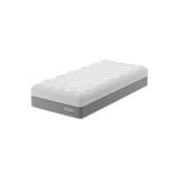 Colchão Solteirão Sublime Mola Ensacada e Espuma Viscoelástica (32x108x198) Cinza e Branco