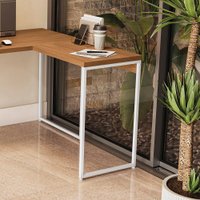 Mesa de Apoio Kappesberg Canela/Branco 60cmX45cm