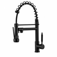 Torneira de Cozinha Monocomando Gourmet Flexível Munise Preta (PTM35ZC50A-PT) 