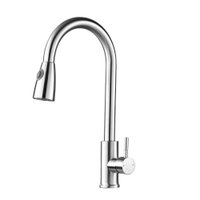 Torneira de Cozinha Monocomando Gourmet Extensível Larus Aço Escovado (PTM35SS50B-ES)