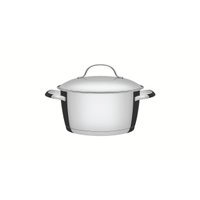 Caçarola Funda Tramontina Allegra Aço Inox Fundo Triplo 18 cm 2,2 L