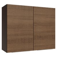 Armário Aéreo para Quarto 80 cm 2 Portas Rustic Neo Madesa