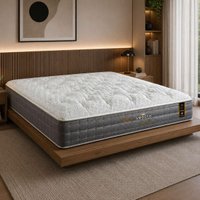 Colchão King Molas Ensacadas (193x203x32) Smooth King Koil CR457E Cinza