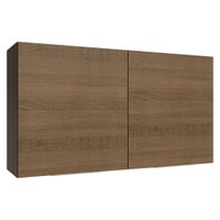 Armário Aéreo para Quarto 120 cm 2 Portas Rustic Neo Madesa