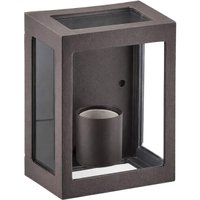 Luminária Arandela Onix Parede Lente Transparente Grade Aberta Termoplástico E27 Bivolt Dital
