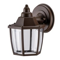 2 Luminárias Arandelas Parede 21,5cm Marrons Dital Heritage Externa Lustre Jardins Varandas