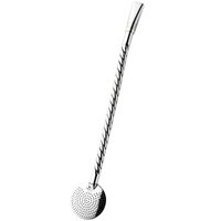 Bomba Inox Cano Torcido Chupeta Dupla Bojo Redondo Cano De 8mmx23Cm