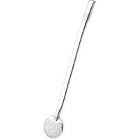 Bomba Inox Chata Lisa Chupeta Dupla Bojo Redondo Cano Grosso De 9mmx24Cm