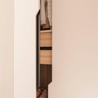 Guarda-Roupa Casal Barcelona 6 Portas 4 Gavetas Carvalho e Off White