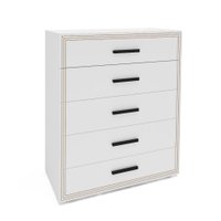 Cômoda Valência 5 Gavetas Branca