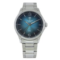 Relógio Masculino de Aço Tuguir Analógico Infinity TGI37221 Prata e Verde