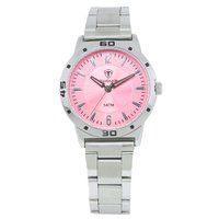 Relógio Masculino Tuguir Analógico TG30479 Prata e Rosa
