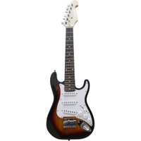 Guitarra Elétrica Infantil Kids Profissional TEG 30 Sunburst Thomaz