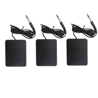 Kit 3 Pedais Sustain Rhythmic P10 Universal para Teclado e Piano Digital