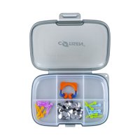 Mini Kit de Matrizes Odontológicas SC1801, Aço Inoxidável, com Suportes e Bandas de Várias Espessuras Cotisen