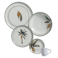 Aparelho de Jantar 30 Peças Cerâmica Porto Brasil Bio Bananê