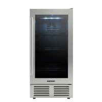 Cervejeira Benmax 100L Glass Door Inox 220V BEC100GDA