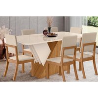 Mesa Sala Jantar Épic + 6 Cad Milla Nature/Light Henn