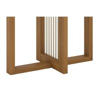 Mesa Sala Jantar Natalí + 6 Cad Nina Nature/Light Henn