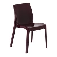 Cadeira Tramontina Alice Vermelho Garnet Brilho em Polipropileno