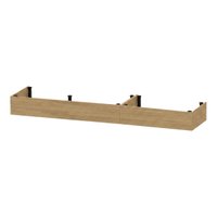 Kit Rodapés para Balcão de Cozinha 190cm Veneza com Pés Multimóveis MP2143 Madeirado