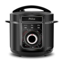 Panela de pressão multifuncional Philco PPP02PI inox 5L 127V
