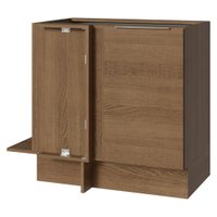 Balcão de Canto 1 Porta (Sem Tampo) Rustic Stella Madesa
