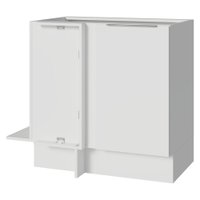 Balcão de Canto 1 Porta (Sem Tampo) Branco Stella Madesa