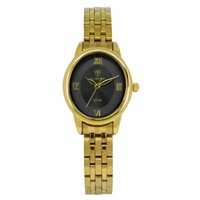 Relógio Feminino Tuguir Analógico TG30473 Dourado e Preto