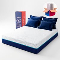 Colchão Queen Blend Boost Tech Waterfall 158x198x23 com Molas Ensacadas Cama inBox