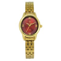 Relógio Feminino Tuguir Analógico TG30471 Dourado e Vermelho