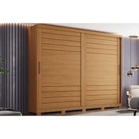 Guarda Roupa Casal Cayman 2 Portas Cinamomo Henn