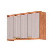 Armário Aéreo Cozinha Elena 3 Portas 120cm Of White MGM