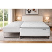 Cama Box c/Aux CRC 138 +Colchão Molas MH1400 Herval 138