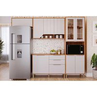 Cozinha Completa 4 Peças Celeste C265 Cinamomo/Off White MGM