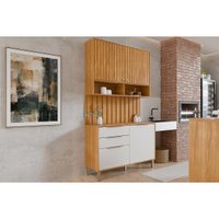 Cozinha Completa 3 Peças Divina CZ637 Cinamomo/Off White MGM