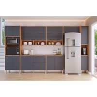 Cozinha Completa 7 Peças Esplêndida C7P185 Titanium MGM